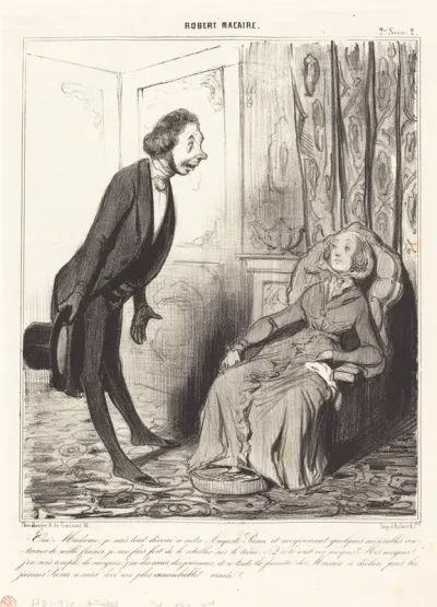Oui, Madame, je suis tout dévoué a notre... Prince...