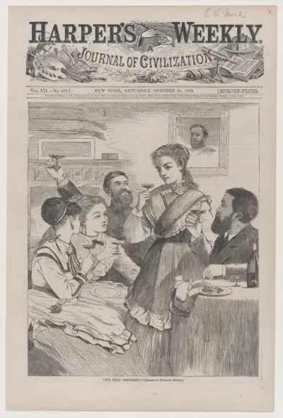 "Our Next President" (from "Harper's Weekly," Vol. XII)