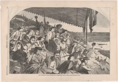 Our Watering Places – Horse Racing at Saratoga (from "Harper's Weekly," Vol. IX)