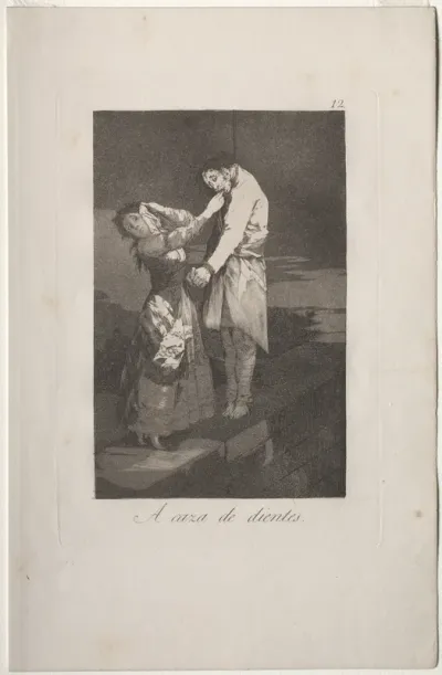 Out Hunting for Teeth, Plate 12