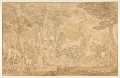 Outing in a Wood