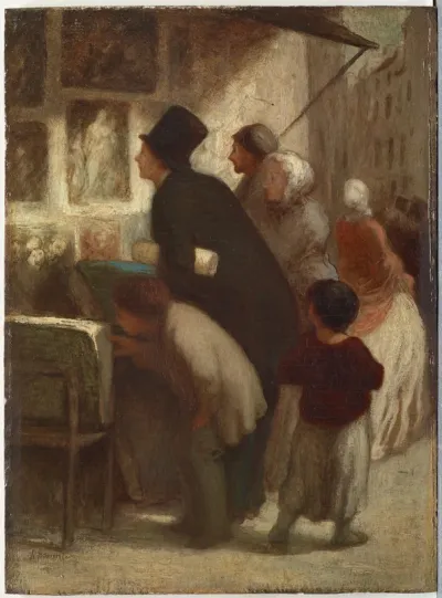 Outside the Print–Seller's Shop
