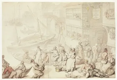 Outside the Salutation Inn, Greenwich