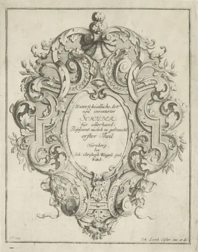 Ovaal cartouche
