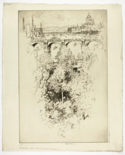 Over Waterloo Bridge, Church and Work