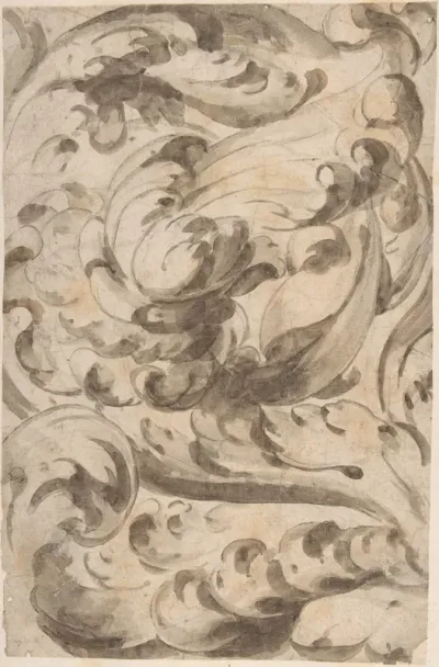 Overall Pattern of Acanthus Scrolls