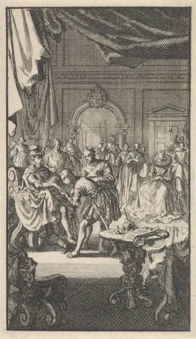 Overdracht van de Spaanse Nederlanden door Filips II aan Isabella Clara Eugenia, infante van Spanje, 1597