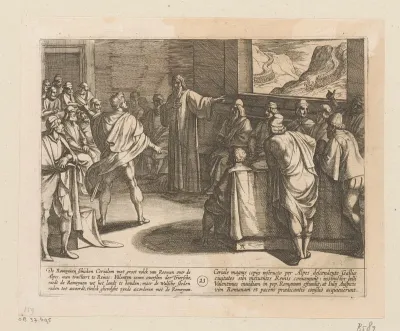 Overleg naar aanleiding van de komst van nieuwe Romeinse troepen, 69-70