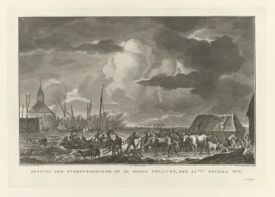 Overstroming bij Hooge Zwaluwe, 1776