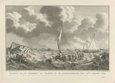 Overstroming bij Kampen, 1775