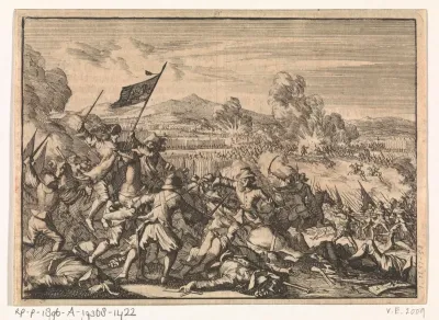 Overwinning der Zweden op het leger van de keizer bij Wittstock, 1636