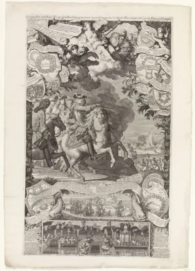 Overwinning van de geallieerden op de Fransen en Spanjaarden, 1702