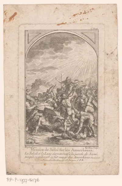 Overwinning van de Israëlieten op de Amorieten
