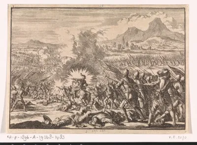 Overwinning van de Portugezen op de Spanjaarden bij Villaviciosa, 1665