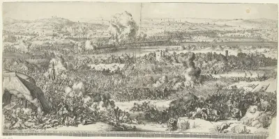 Overwinning van hertog Karel V van Lotharingen en markgraaf Lodewijk Willem van Baden-Baden op de Turken bij Nagyharsány, 1687