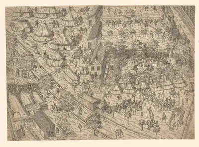 Overzicht van het schuttersfeest