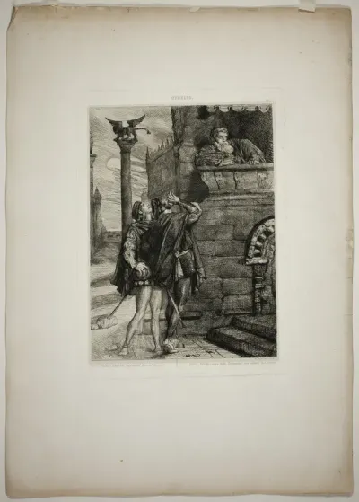Owake! what ho! Brabantio! thieves! thieves!, plate one from Othello