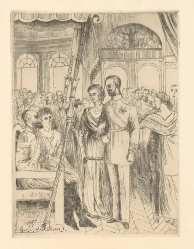 Paar voor het huwelijk in de kerk