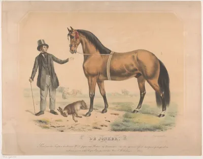 Paard van W.L. de Jager uit Wartena