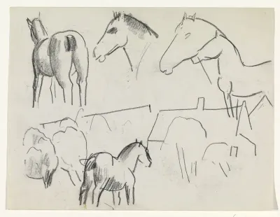 Paarden en huizen