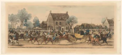 Paardenrace te Newmarket