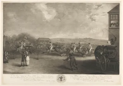 Paardenrennen te Welter Stakes op 16 juni 1801