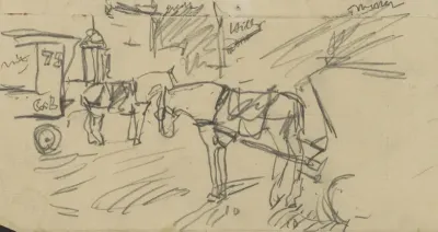 Paardentrams in Amsterdam