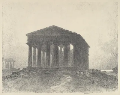 Paestum, Evening