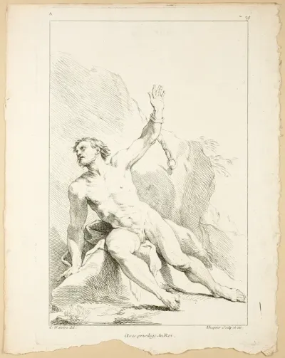 Page 29, from Premier Livre de Figures d’Academies Gravées en Partie par les Professeurs de l’Académie Royale