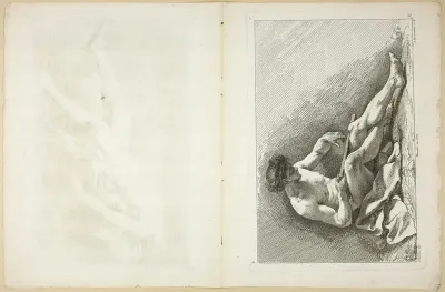 Page 46 and Page 47, from Seconde Livre de Figures d’Académies Gravées en Partie par les Professeurs de l’Académie Royale