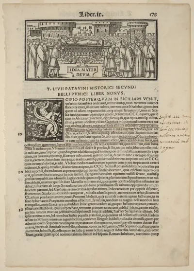 Page from Livius Historiabum Libri
