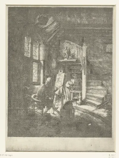 Painter in his Workshop