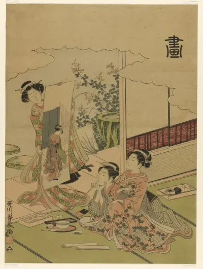 Painting (Ga), from an untitled series of the four accomplishments