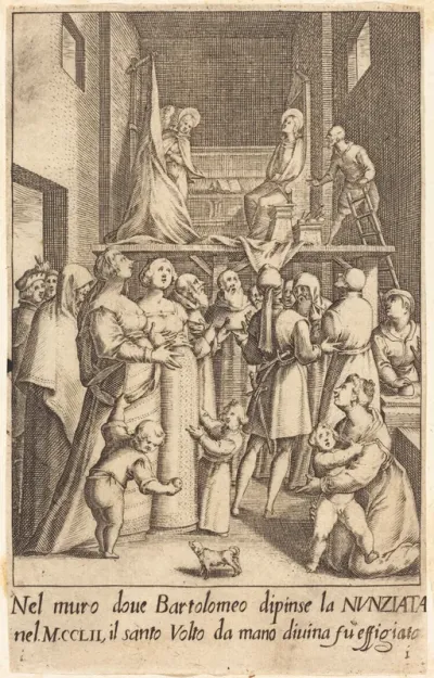 Painting of the Annunciation