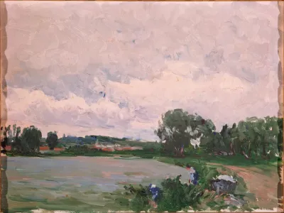 Paisaje de Vichy (Río Alier)
