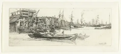 Pakhuizen aan de Theems
