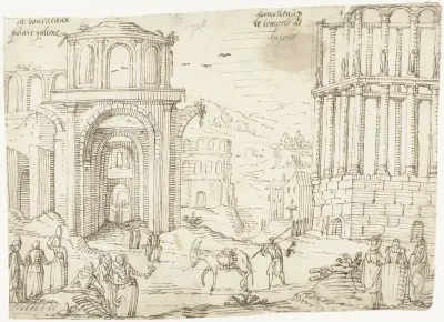 Palace of Galienus and the Temple of Tudela at Bordeaux