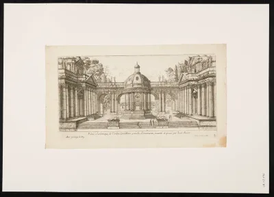 Palais a la Grecque, de l'ordre Corinthien, enrichi d'ornements