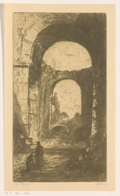 Palatijnsche ruïne in Rome
