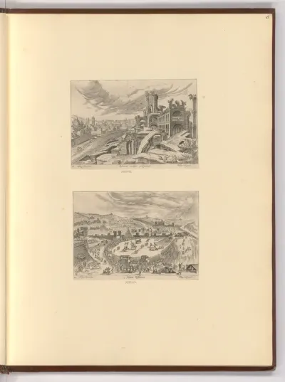 Palatini montis prospectus; Mons Testaceus