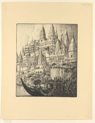 Paleis aan een rivier
