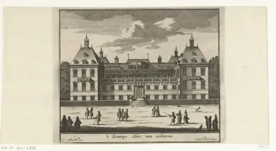 Paleis Honselaarsdijk van achteren