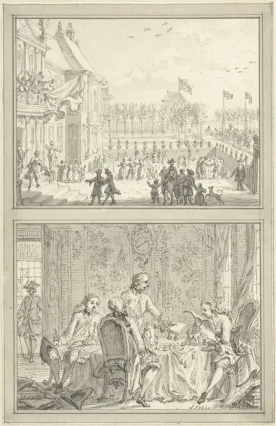 Paleis Honselaarsdijk wisselt van eigenaar / Verkoop van de Pruisische heerlijkheden aan Anna van Hannover, 1754