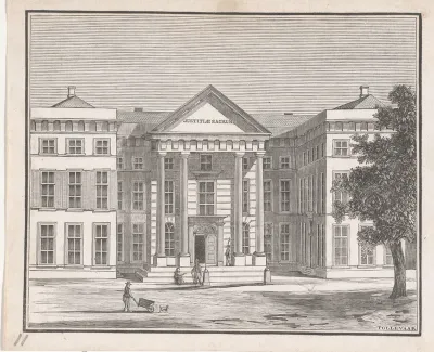Paleis van Justitie aan de Grote Markt te Anhem
