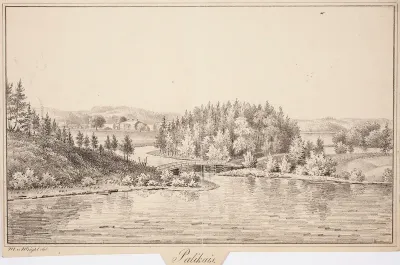 Palikainen, original drawing for Finland Depicted in Drawings