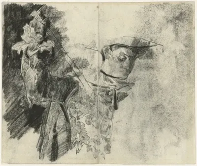 Paljas of torero, met opgeheven arm
