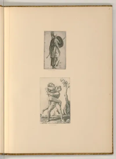 Pallas Athene; Herkules und Antäus