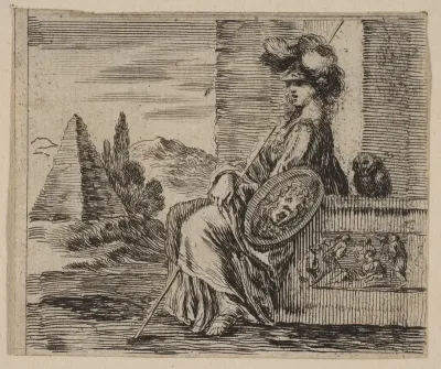 Pallas, from 'Game of Mythology' (Jeu de la Mythologie)