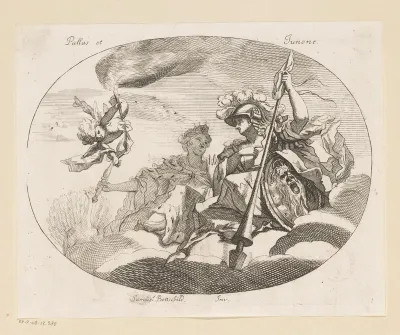 Pallas (Minerva) en Juno (Heres)