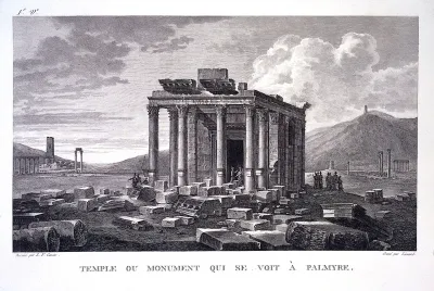 Palmyra, Syria: the temple of Baalshamin